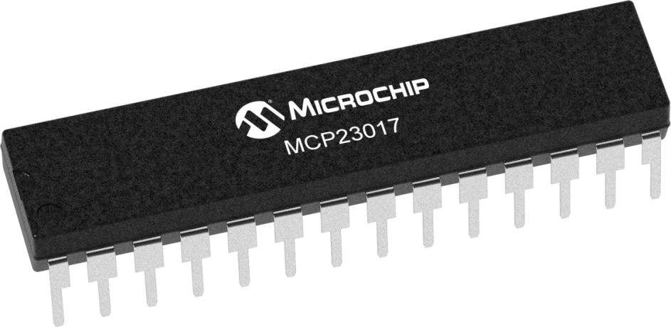 MCP23017 - 16-Bit I2C I/O Expander with Serial Interface