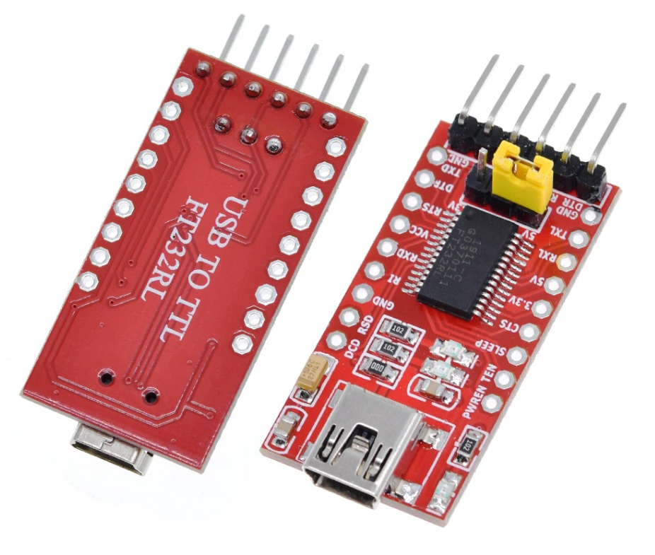 Mini FT232RL FTDI 3.3 5V USB to TTL Serial Converter Adapter Module for Arduino