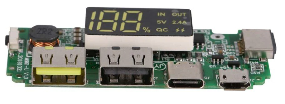 H961-UPCBA Powerbank QC Charging Module with LED Display DC 5V 2A