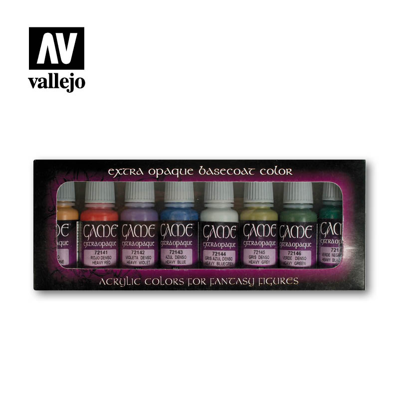 Vallejo Game Colour - Extra Opaque 8 Colour Set