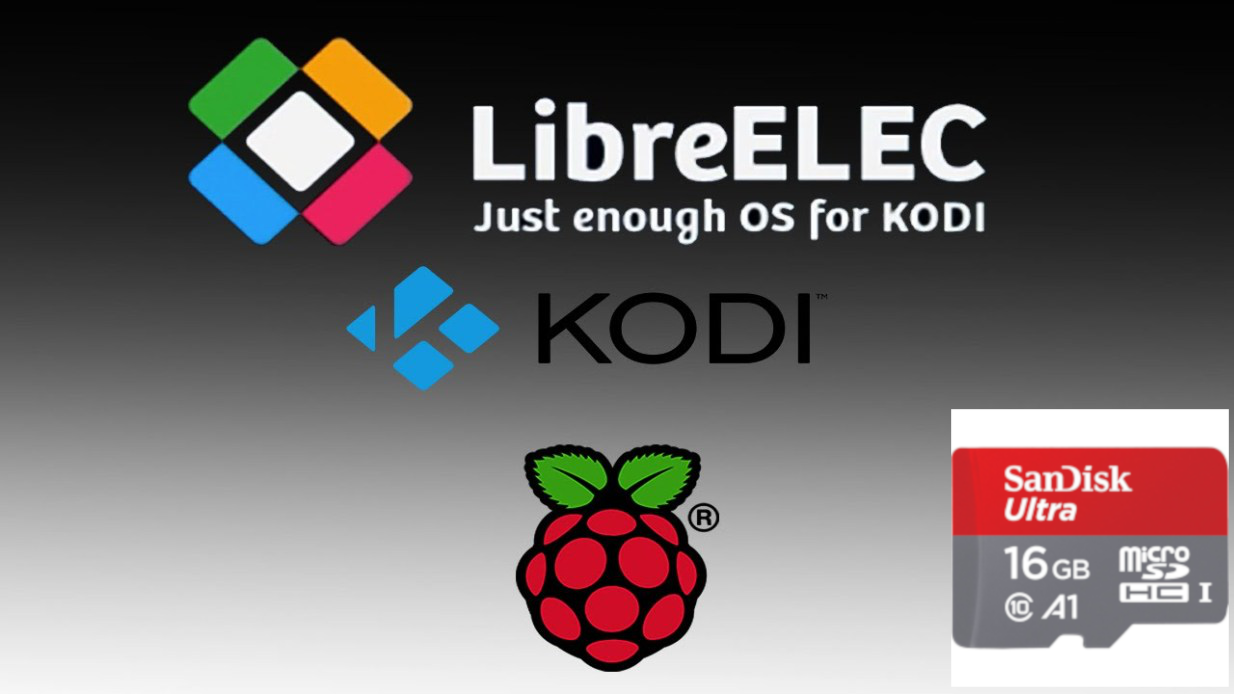 LibreELEC Preloaded 16GB microSD Card for Raspberry Pi - Kodi Media Centre - Server On The Move