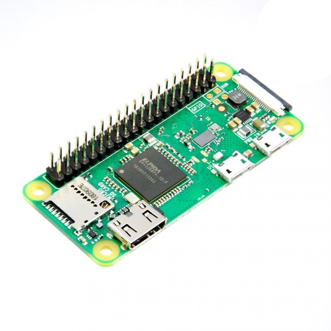 Raspberry Pi Zero WH (Wireless with Soldered Headers) WiFi Bluetooth - Server On The Move