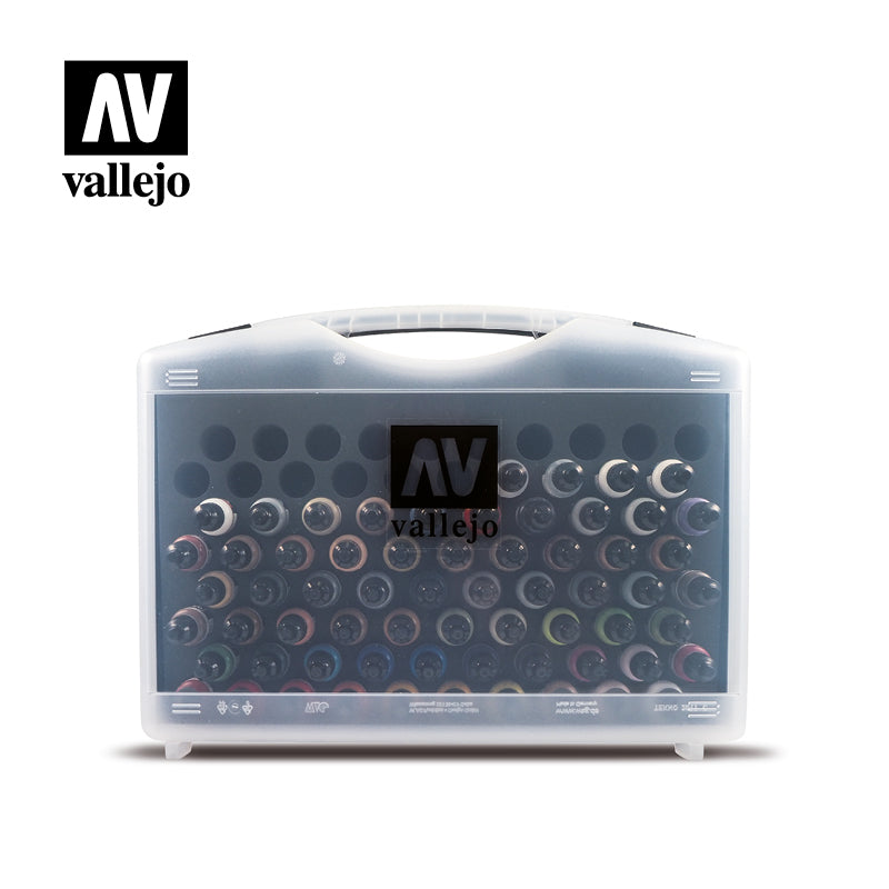 Vallejo Game Air Set - Plastic Case, 51 colours, 8 primers, 5 auxiliary
